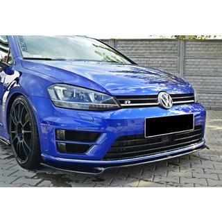 DPT V-2 front læbespoiler (til R / R-Line HB, 2012-2017, blank sort) Volkswagen Golf 7/E-Golf 2012–2020 foto 2
