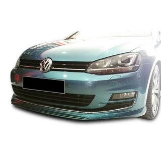 Frontlip DPT V-2 (til original kofanger, 2012-2017, blank sort) Volkswagen Golf 7/E-Golf 2012–2020 foto 2