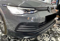 Volkswagen Golf 8 2019– Front lip spoiler DPT V-1 (sort højglans) foto 1