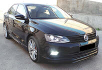 Volkswagen Jetta 2011–2018 Front lipspoiler til kofanger DPT V-1 (2014-2018, klar til lakering) foto 4