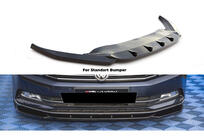 Volkswagen Passat B8 2015–2023 Front lipspoiler DPT V-1 (2015-2019 EU, blank højglans) foto 1