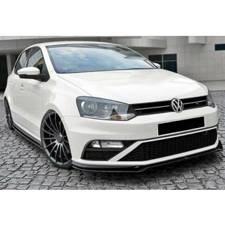 DPT front lip spoiler (til GTI, 2014-2017, blank sort) foto 2