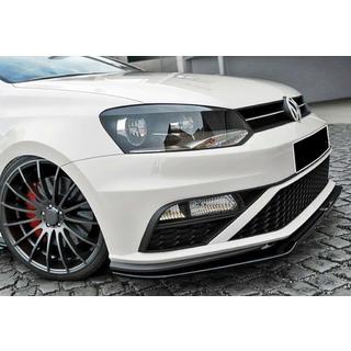 DPT front lip spoiler (til GTI, 2014-2017, blank sort) foto 3