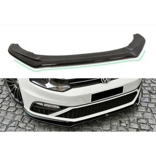 DPT front lip spoiler (til GTI, 2014-2017, blank sort) foto 1