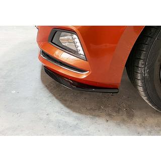 Front læbesplitter DPT V-2 (blank sort) Volkswagen Polo 2017– foto 3