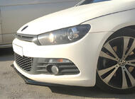 Volkswagen Scirocco 2008–2017 Frontlæbe DPT (2008-2017, højglans sort) foto 1