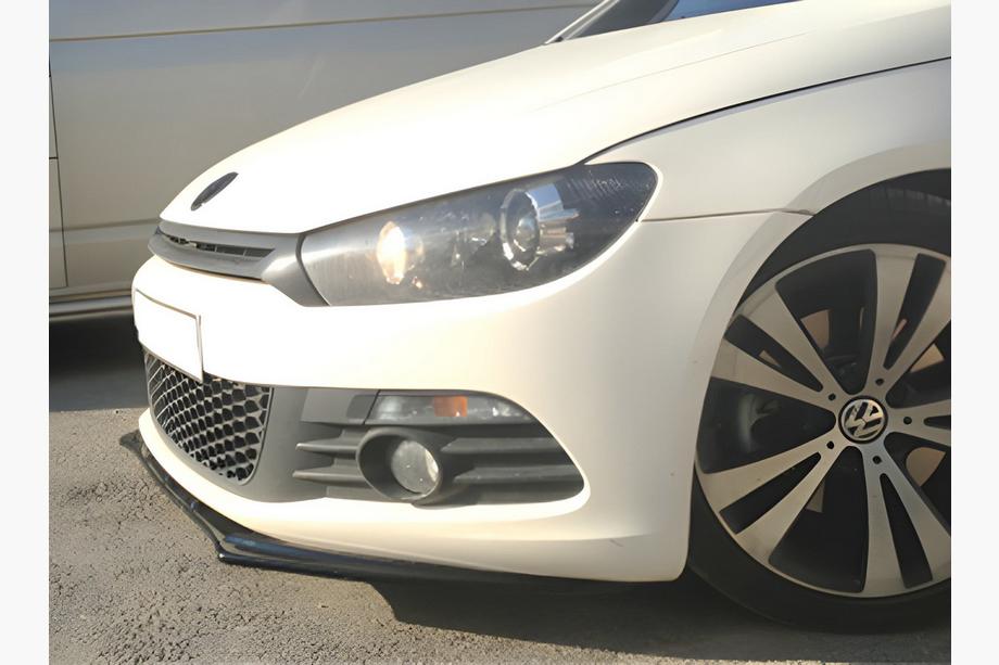 Volkswagen Scirocco 2008–2017 Frontlæbe DPT (2008-2017, højglans sort) Image