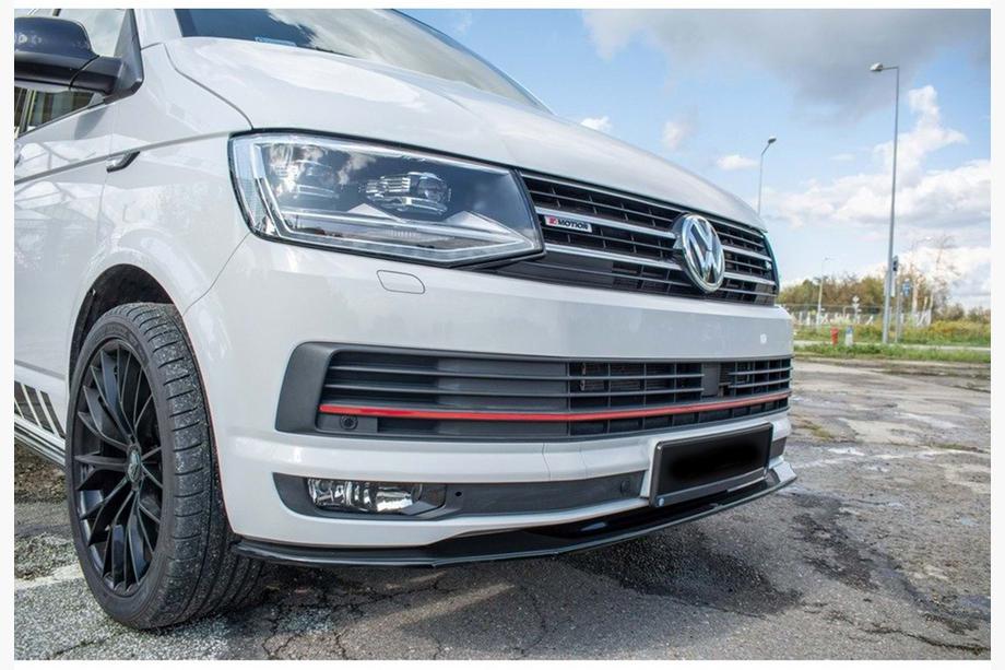 Volkswagen T6 2015–2024 DPT front kofangerlæbe (højglans sort) Image