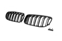 BMW 3-serie E90/E91 2005–2011 M-Look nyregrill (2008-2011, blank sort) foto 4