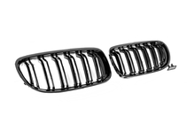 BMW 3-serie E90/E91 2005–2011 M-Look nyregrill (2008-2011, blank sort) foto 5