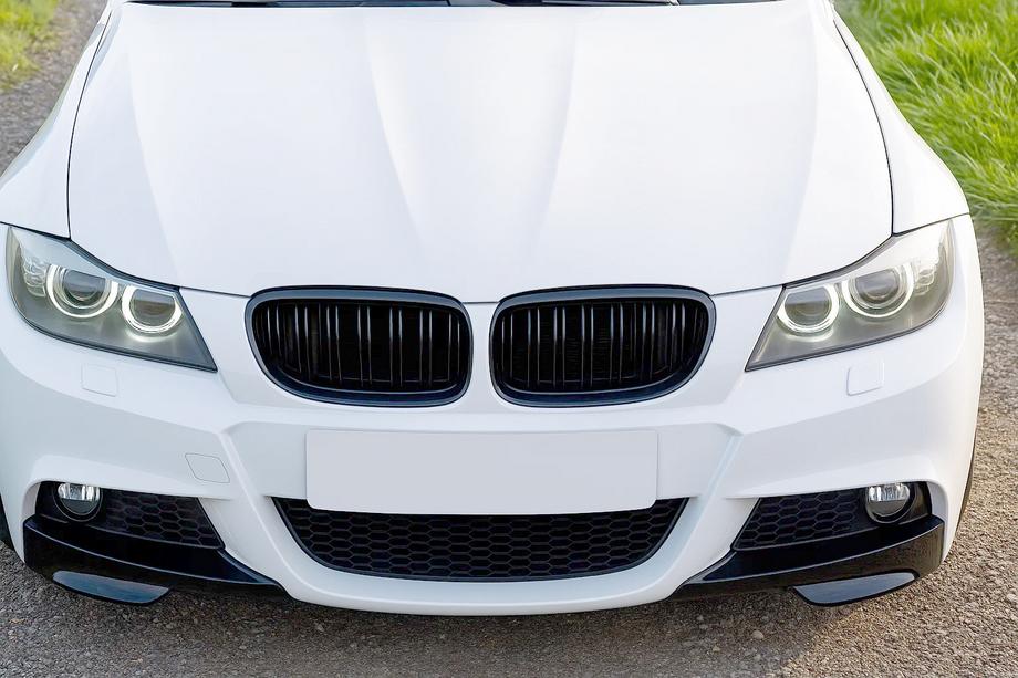 BMW 3-serie E90/E91 2005–2011 M-Look nyregrill (2008-2011, blank sort) Image