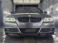 BMW 3-serie E90/E91 2005–2011 Nyregrill M-Look (til E-90/91, 2005-2008, blank sort) foto 13