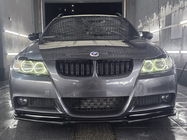 BMW 3-serie E90/E91 2005–2011 Nyregrill M-Look (til E-90/91, 2005-2008, blank sort) foto 9