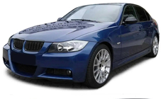 BMW 3-serie E90/E91 2005–2011 Nyregrill M-Look (til E-90/91, 2005-2008, blank sort) foto 4