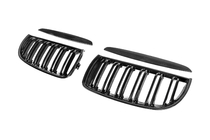 BMW 3-serie E90/E91 2005–2011 Nyregrill M-Look (til E-90/91, 2005-2008, blank sort) foto 10