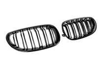 BMW 5-serie E60/E61 2003–2010 Nyregrill M-Look (sort højglans) foto 5