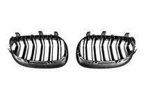 BMW 5-serie E60/E61 2003–2010 Nyregrill M-Look (sort højglans) foto 6