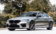 BMW 5-serie G30/G31 2017–2023 Nyregrill M-Look (2021-2023, sort højglans) Uden kamera foto 1