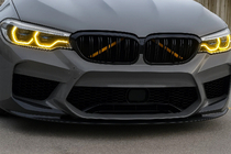 BMW 5-serie G30/G31 2017–2023 Nyregrill M-Look (2017-2020, sort højglans) foto 1