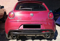 Alfa Romeo MiTo 2008–2018 Bageste diffuser DPT (sort højglans) foto 2