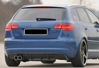 Audi A3 2003–2012 Bageste diffuser DPT (2008-2010, blank sort) foto 4