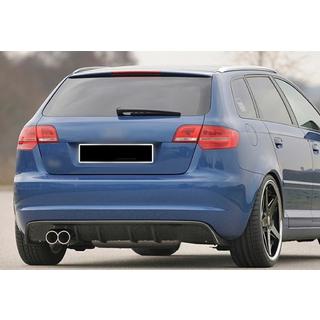 Bageste diffuser DPT (2008-2010, blank sort) Audi A3 2003–2012 foto 4