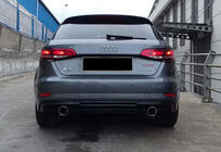 Audi A3 2012–2020 Bageste diffuser DPT (HB, 2017-2020, sort højglans) foto 5