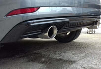 Audi A3 2012–2020 Bageste diffuser DPT (HB, 2017-2020, sort højglans) foto 1