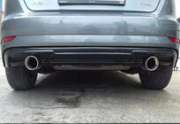 Audi A3 2012–2020 Bageste diffuser DPT (HB, 2017-2020, sort højglans) foto 2