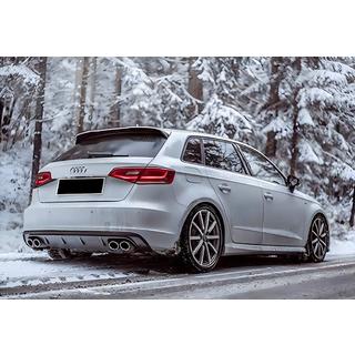 Bagdiffuser DPT V-1 (2012-2016, HB, sort blank) Audi A3 2012–2020 foto 1