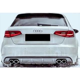 Bagdiffuser DPT V-1 (2012-2016, HB, sort blank) Audi A3 2012–2020 foto 2