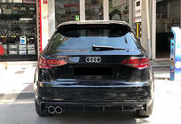 Audi A3 2012–2020 Bageste diffuser DPT V-2 (2012-2016, HB, blank højglans) foto 1