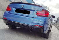 BMW 2-serie F22/F23 2014–2021 Bageste diffuser DPT (sort højglans) foto 4