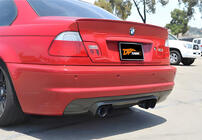BMW 3-serie E46 1998–2006 Bagdiffuser DPT (2001-2006, blank højglans) foto 1