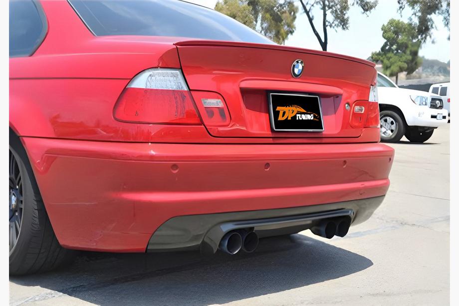 BMW 3-serie E46 1998–2006 Bagdiffuser DPT (2001-2006, blank højglans) Image