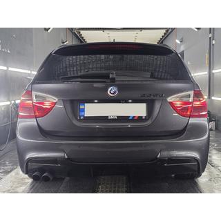 Bagdiffusor DPT V-5 (til E90 M-Sport, sort højglans) foto 1