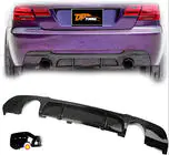 BMW 3-serie E90/E91 2005–2011 Bagdiffusor DPT V-6 (til E90 M-Sport, sort blank) foto 1