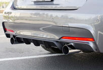 BMW 3-serie F30/F31 2012–2019 Bageste diffuser DPT V-4 (til M-Performance, blank sort) foto 3