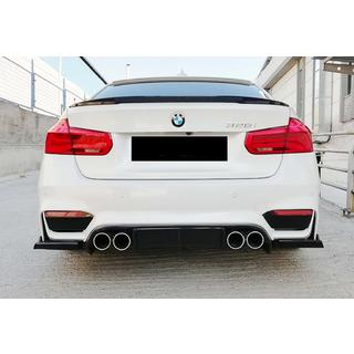 Bagdiffuser DPT V-6 (til M3, blank sort) BMW 3-serie F30/F31 2012–2019 foto 1