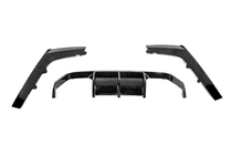 BMW 3-serie F30/F31 2012–2019 Bagdiffusor DPT V-2 (til Vorstainer, blank sort) foto 4