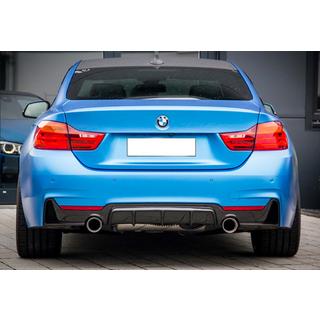 Bagdiffuser DPT V-1 (til M-Performance, sort højglans) BMW 4-serie F32/F33/F36 2012–2020 foto 1
