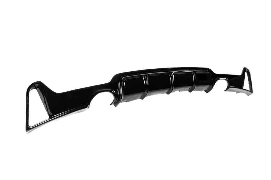 BMW 4-serie F32/F33/F36 2012–2020 Bagdiffuser DPT V-1 (til M-Performance, sort højglans) Foto 4