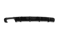 BMW 5-serie E39 1996–2003 Bageste diffuser DPT (til M-Technic, blank sort) foto 3