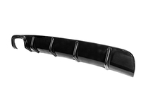 BMW 5-serie E39 1996–2003 Bageste diffuser DPT (til M-Technic, blank sort) foto 4