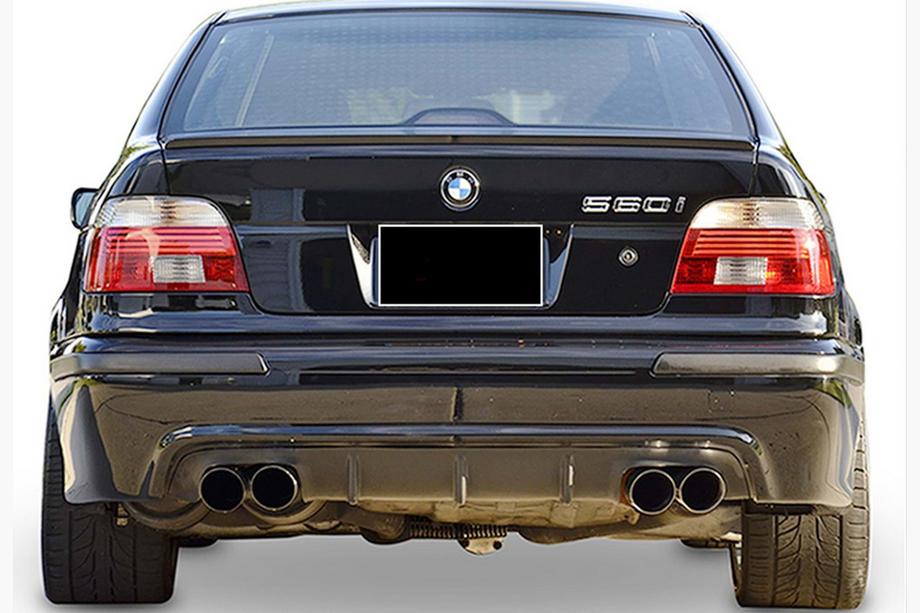 BMW 5-serie E39 1996–2003 Bagdiffuser DPT (til M-5, blank sort) Image