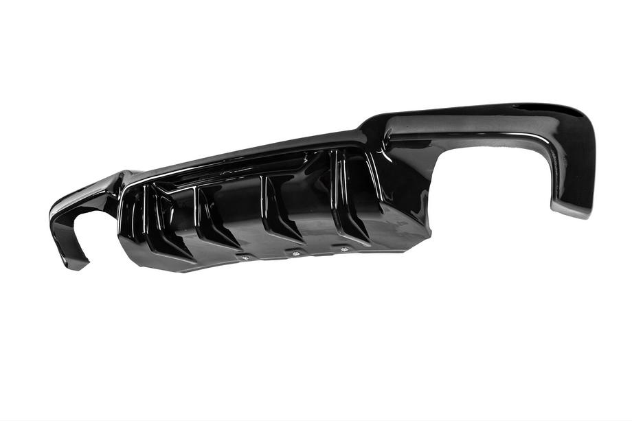 BMW 5-serie F10/F11 2010–2016 Bagdiffuser CS-Style DPT (til M5, sort højglans, vakuumformet) Foto 10