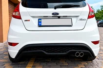 Ford Fiesta 2008–2017 Bagdiffuser DPT V-3 (HB, mat sort) foto 1