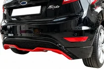 Ford Fiesta 2008–2017 Bagdiffuser DPT V-3 (HB, mat sort) foto 3