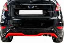Ford Fiesta 2008–2017 Bagdiffuser DPT V-3 (HB, mat sort) foto 4