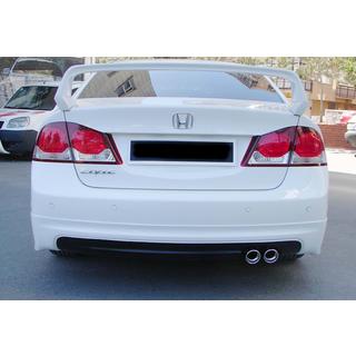 Bageste diffuser DPT V-1 (blank sort) Honda Civic Sedan VIII 2006–2011 foto 2